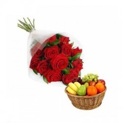 Roses With Fresh Fruits