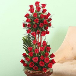 Romantic 50 Roses Arrangement