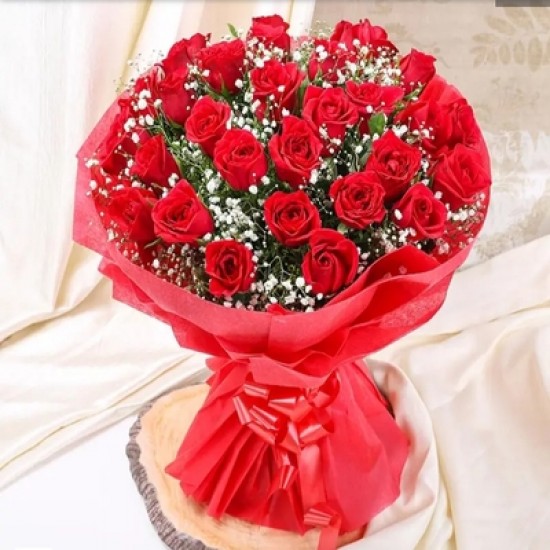 Roses Scarlet Bouquet